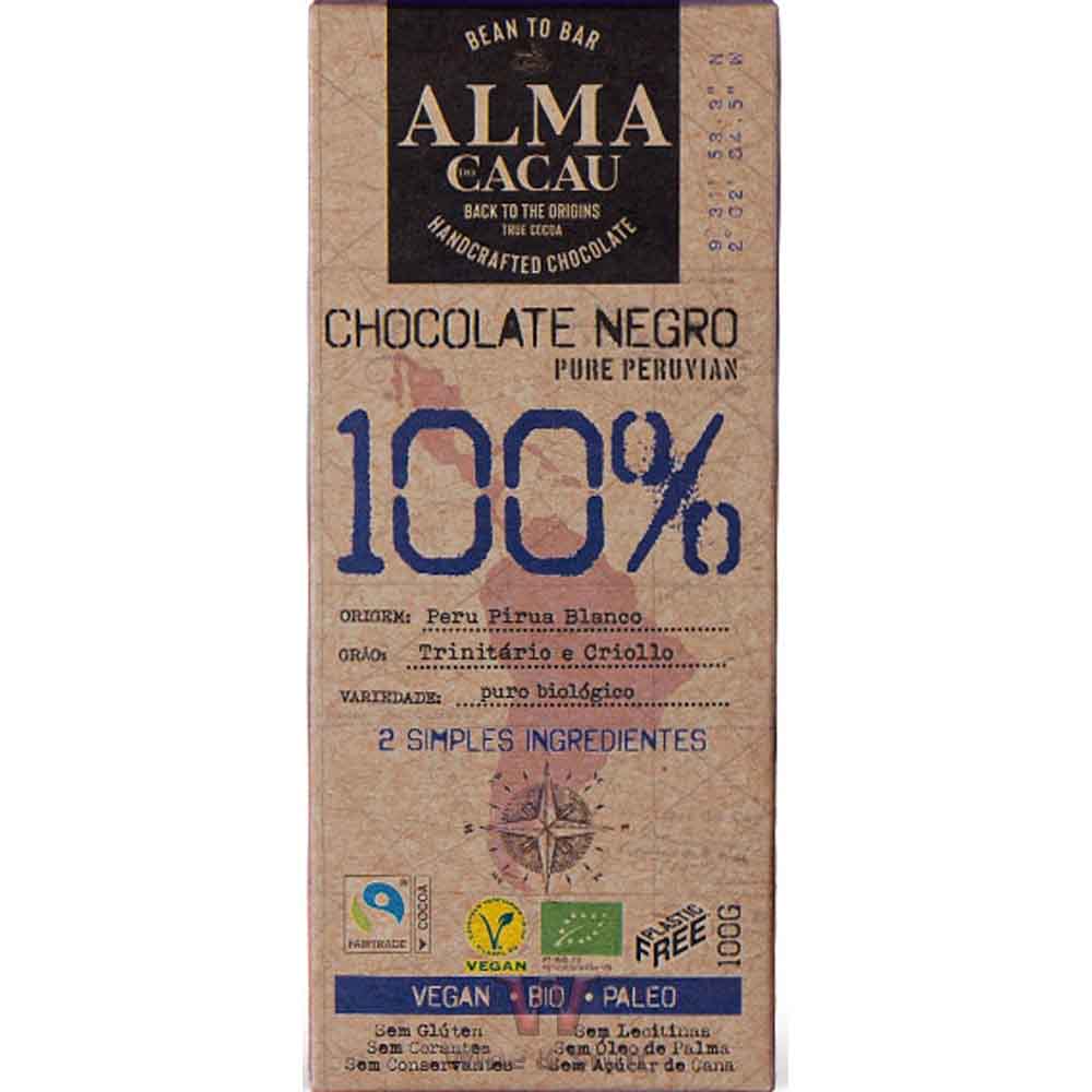 Chocolate Orígenes 100% Cacao