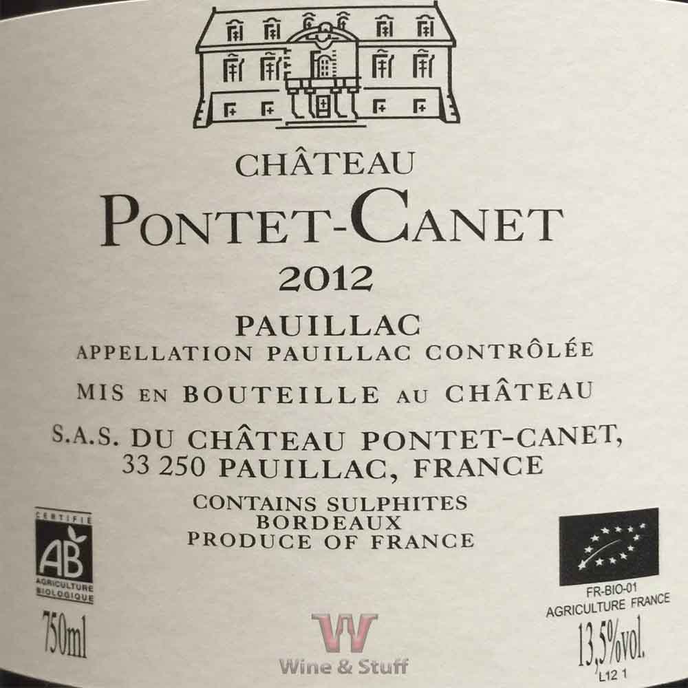
                  
                    Château Pontet Canet 2012 Rouge
                  
                