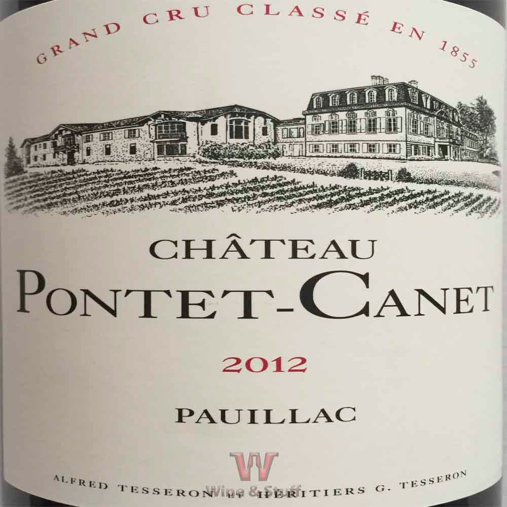 
                  
                    Château Pontet Canet 2012 Rouge
                  
                